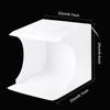 PULUZ Mini складной лайтбокс для фотостудии светодиодная панель софтбокс для фото фона комплект