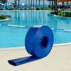 VEVOR Discharge Hose, 76 mm x 32 m, PVC Lay Flat Hose, Heavy Duty Backwash Drain Hose with Clamps, Weather-proof & Burst-proof