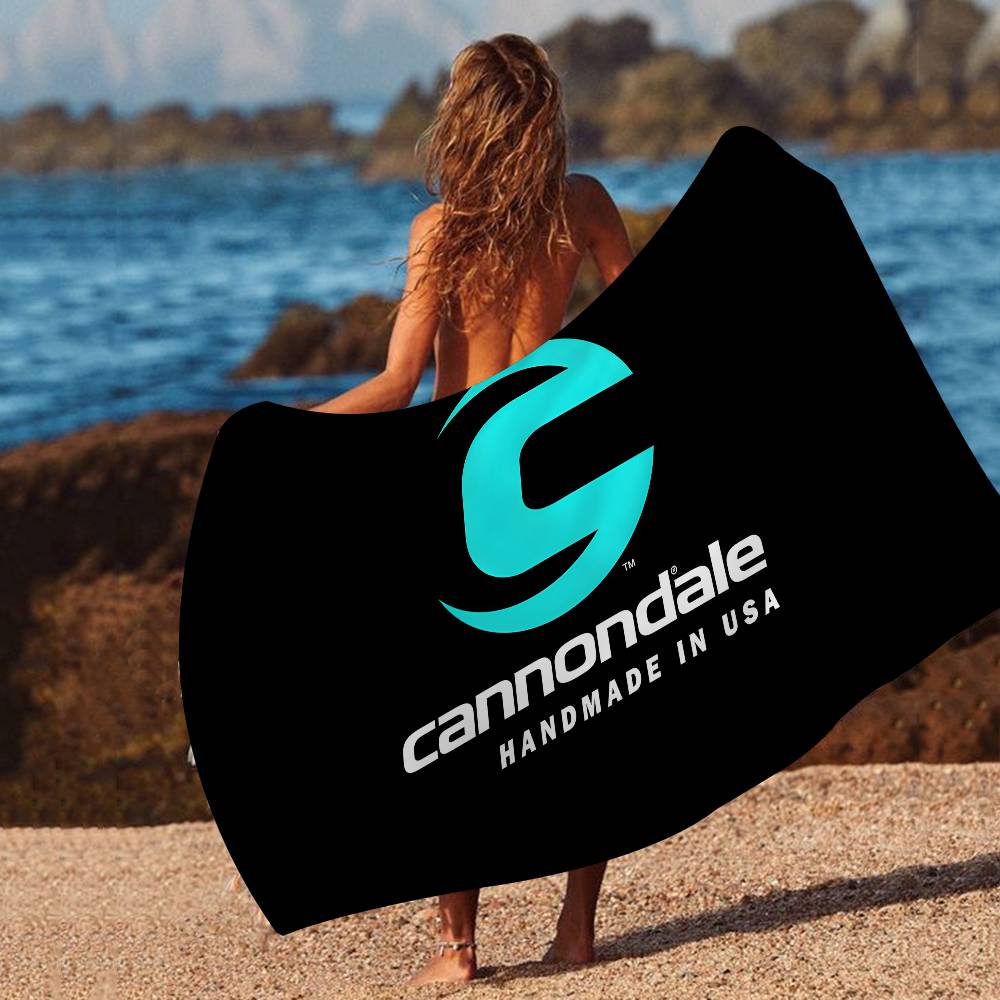 C-Cannondales Микрофибровое одеяло Быстросохнущие пляжные полотенца Большой размер с принтом Супервпитывающее полотенце-одеяло для бассейна