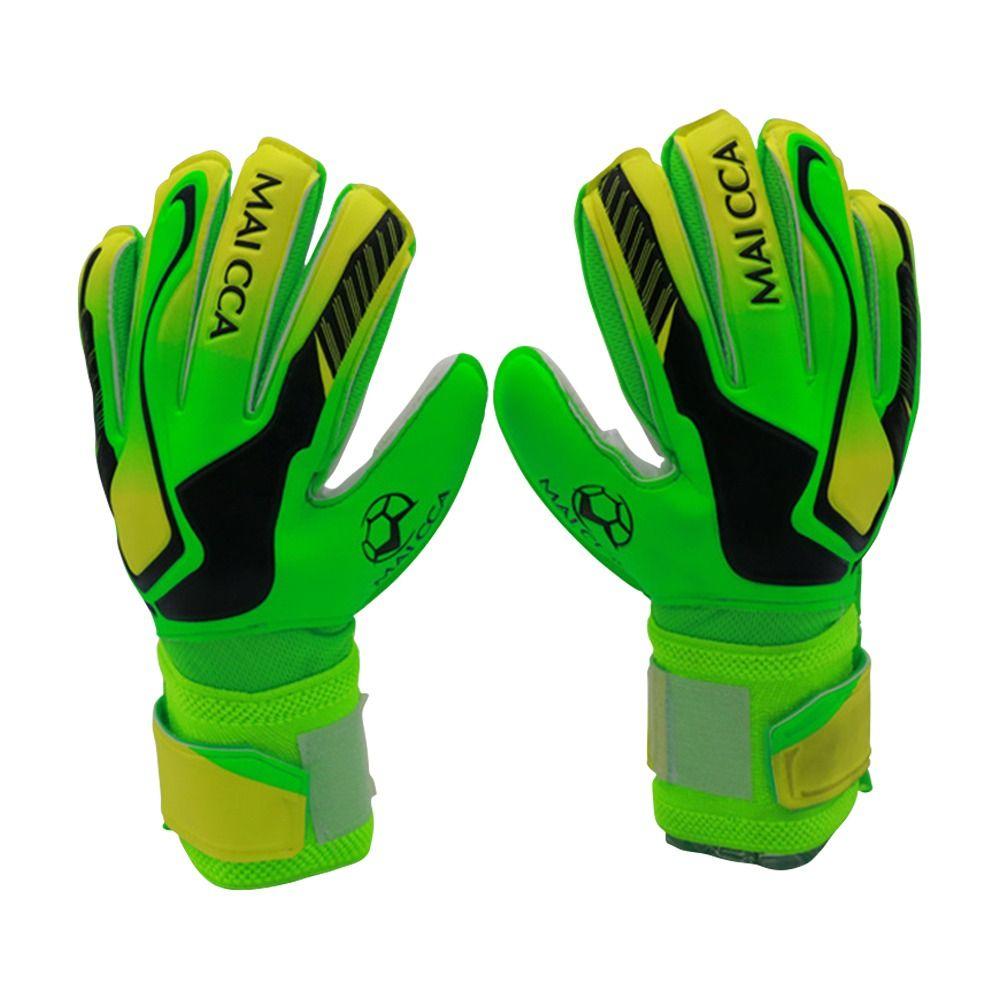 1 Pair Wear-Resistant Game Goalkeeper Gloves Kids Football Goalie Gloves  Outdoor Sports