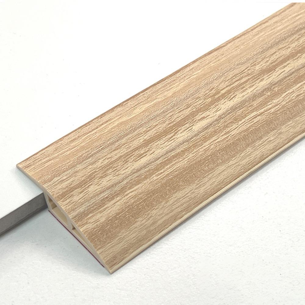 Durable Carpet to Tile Floor Transition Strip Wear-resistant Self Adhesive Edging Trim PVC 100cm Doorway Divider Strip Household