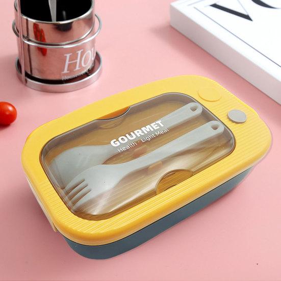 1 комплект чехла Bento, легко чистящиеся хозяйственные принадлежности, пластиковые предметы для студентов, 2 сетки, коробка для переноски обеда со столовыми приборами, полезная сохраняющая свежесть