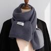 Winter Women Ladies Long Knit Scarf Warm Soft Solid Color Wool Shawl Wrap Woolen