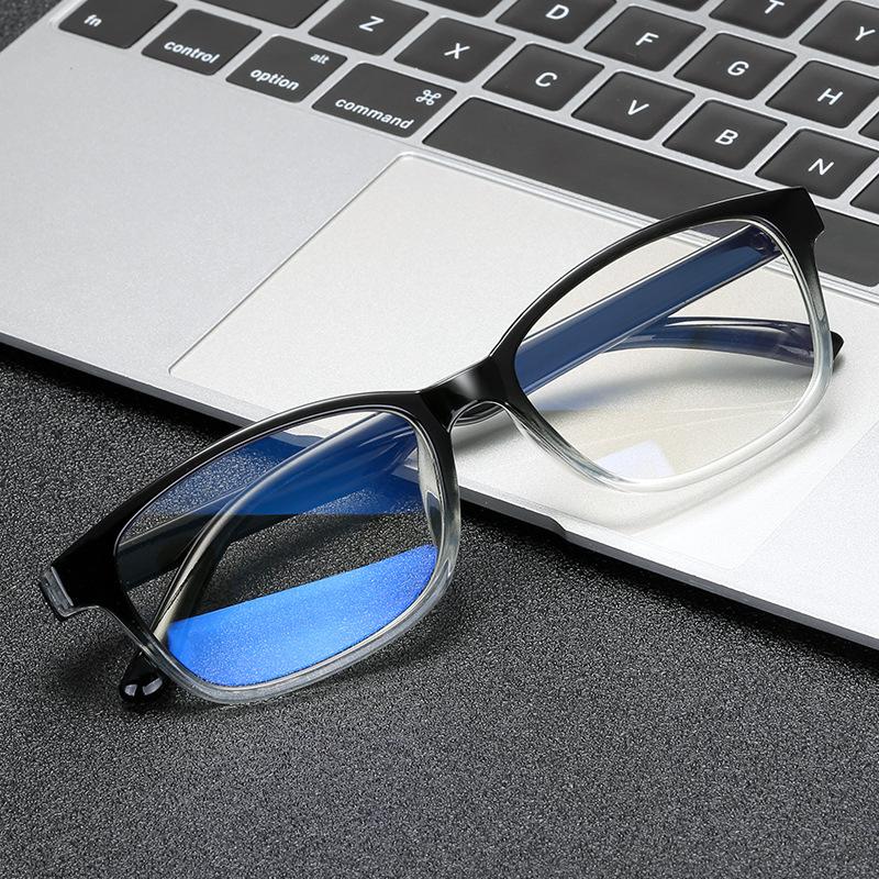 Transparent Square Computer Glasses Frame Women Men Anti Blue Light Rectangle Eyewear Blocking Optical Spectacle Eyeglasses