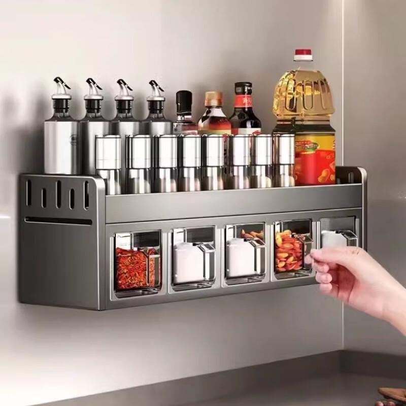 Yingbai Modern 3-Tier Tabletop Seasoning Storage Rack