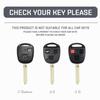 2/3 Buttons TPU Car Key Case Cover Fob For Toyota FJ Cruiser Land 2008-2014 Yaris Echo For Lexus ES GS LS IS RX SC LX RX400h
