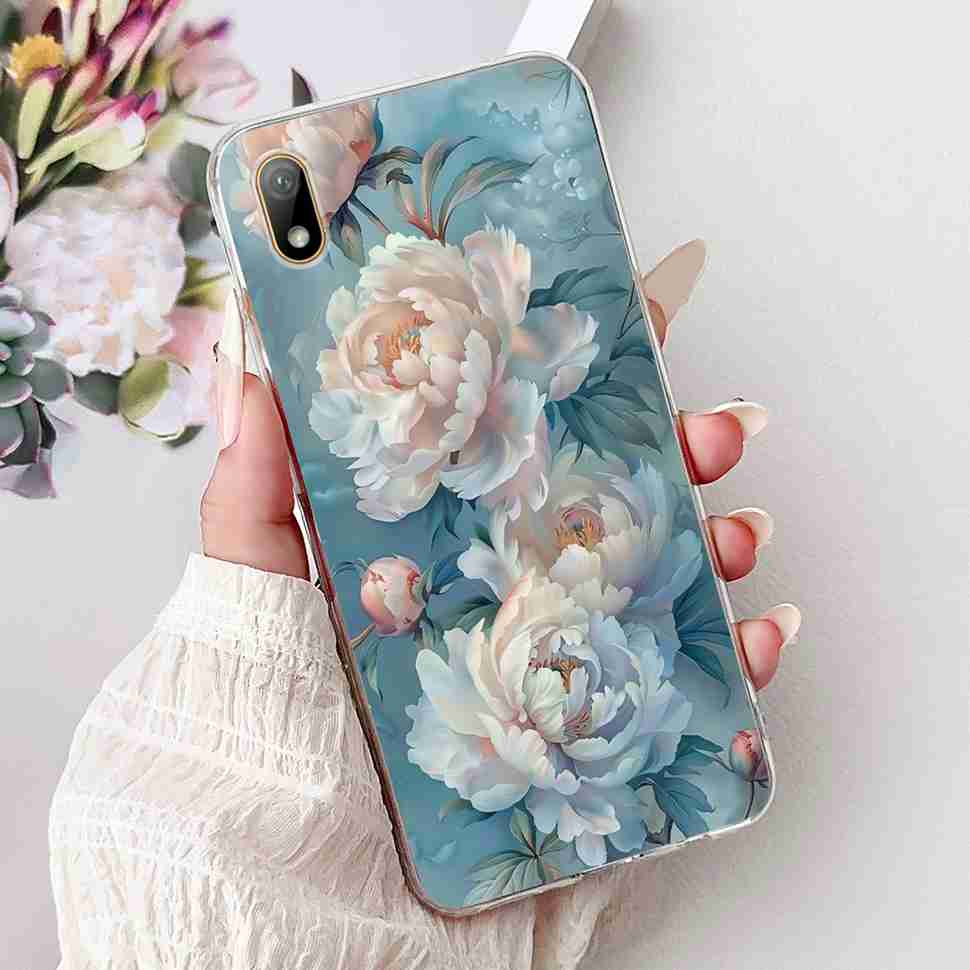 For Huawei Y5 2019 AMN-LX1 Case Colorful Butterfly Flowers Soft Silicone TPU Back Cover For Huawei y5 Y5 AMN-LX2 AMN-LX3 Bumper