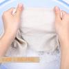 Хлопково-льняная ткань для DIY однотонная хлопково-льняная ширина 1 м 2 м 3 м 4 м рукоделие, ткань, [длина 155 см] (3м, белый)