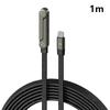 Быстрая зарядка 240 Вт 2-в-1 USB C на USB C Складная подставка Кабель данных Type C Настольный держатель Зарядка Для iPhone Samsung Xiaomi