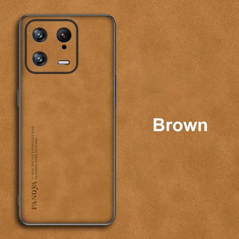 Роскошный чехол для телефона из искусственной кожи для Xiaomi Mi 13 13T Pro 13 Ultra 5G, матовый силиконовый защитный чехол для Xiaomi 13 Lite Mi13