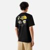 THE NORTH FACE Graffiti Logo Printing T-shirt Black NF0A8DEM-JK3