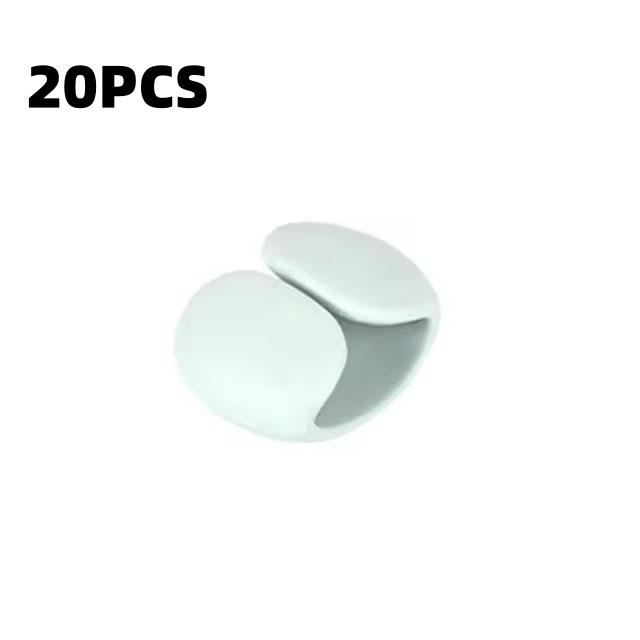 Portable Cable Clips Desktop USB Charging Cord Management Reusable Cord Organizer Wire Holder Protectors Home Office
