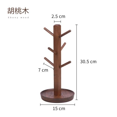 Деревянный держатель для чашек, полка для хранения ключей, подставка для демонстрации ювелирных изделий, органайзер, украшение для дома, держатель для чашек вверх дном, держатели для стаканов