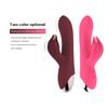 Двойной вибратор для G-точки Женская мастурбация Стимулятор влагалища и клитора Массажер Заряжаемый Дилдо Вибратор-кролик Секс-игрушки для женщин