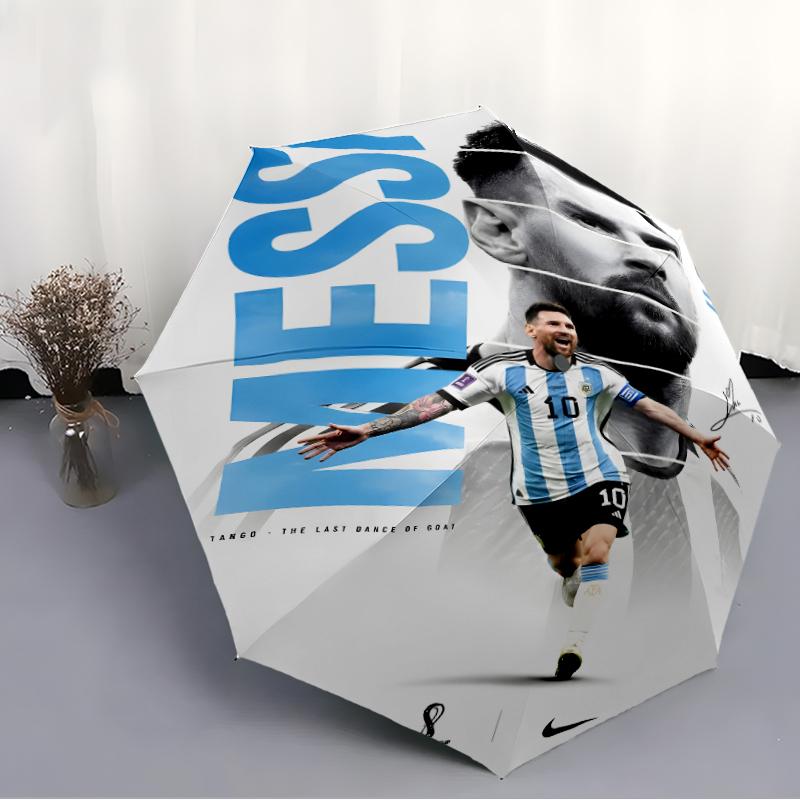 1pc M-messi Umbrella, Sun Protection, And UV Shielding. It Has Eight Sturdy Ribs for Outdoor Use And Perfect As a Holiday Gift