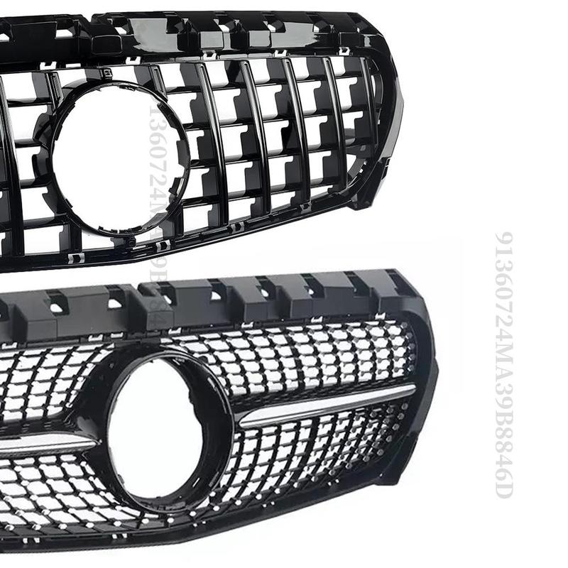 Front Bumper Grille Inlet Grill GT Diamond For Mercedes C117 W117 Benz CLA 2013 2014 2015 2016 2017 2018 2019 Tuning Facelift