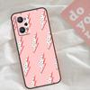 Преппи звезды молния розовый Чехол Для Realme C75 C63 C61 C65 C67 C55 C51 C53 C35 C71 15 11 12 13 14 Pro Plus GT6 GT7 Pro
