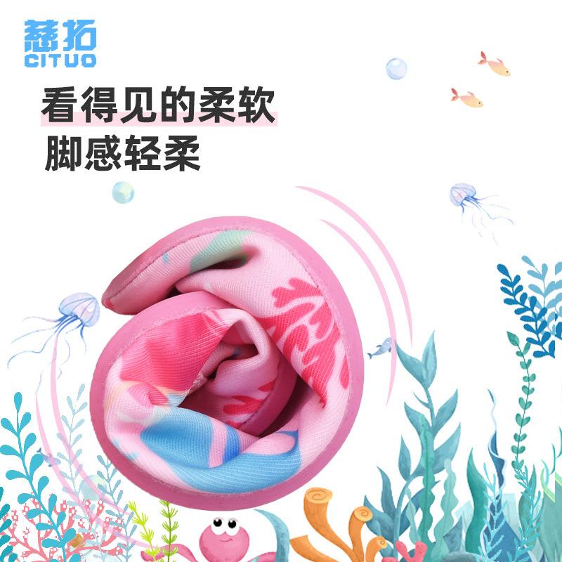 Пляжные нескользящие тапочки для улицы, детские одноразовые, гостиничные, для улицы, родительско-детская обувь, мультяшная обувь