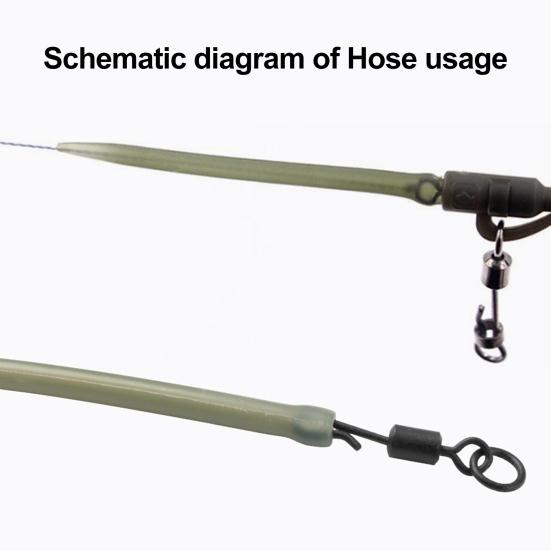 300Pcs/Set Carp Fishing Accessories Set with Storage Box Assorted Swivels Screws Pins Soft Tube Sleeve Blocking Bean Carp Fishing Gear Equipment Kit