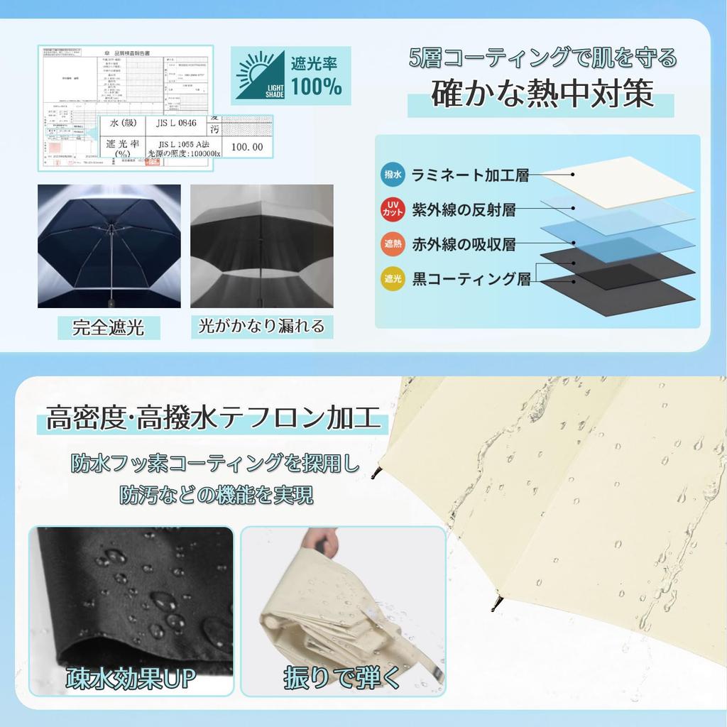 DSDCDJ Ультралегкий Легкий УФ Складной Полный Свет Защищает 6 Автоматическое Открытие и Для Солнечной и Дождливой Предотвращает Предотвращает Легко к Воде Быстрый