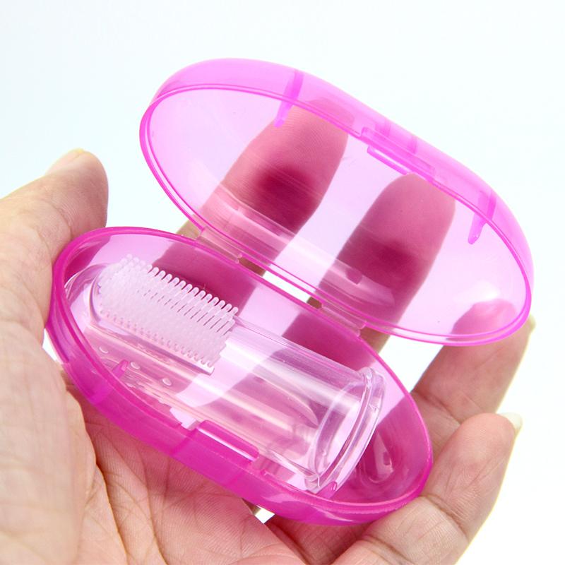Finger Baby Brush Teeth Silicone Toothbrush Cover Oem Finger Toothbrush for Baby