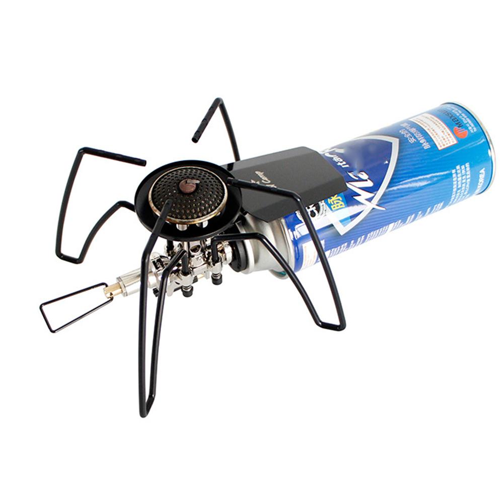 Portable Camping Stove Lightweight Backpack Hiking Gas Furnace Outdoor Tourist Cooker Parts Picnic Hiking Survival Cookware