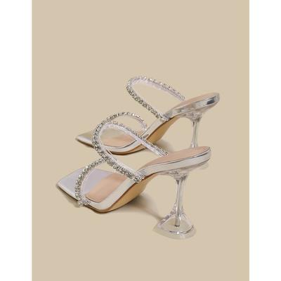 Туфли на высоком каблуке женская летняя одежда красивые босоножки на высоком каблуке женские летние туфли на толстом каблуке высокие каблуки женские 2025 новые модели