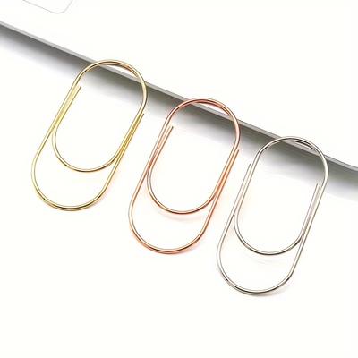 40 шт. Мультяшные фигурные стальные скрепки для бумаги Разноцветные Креативные и Веселые Закладки для студентов и офиса Прочная Металлическая Конструкция