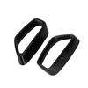 2pcs Exhaust Tail Pipe Tip Cover Gloss Black Replacement for 5 Series G30 G38 2018‑2021