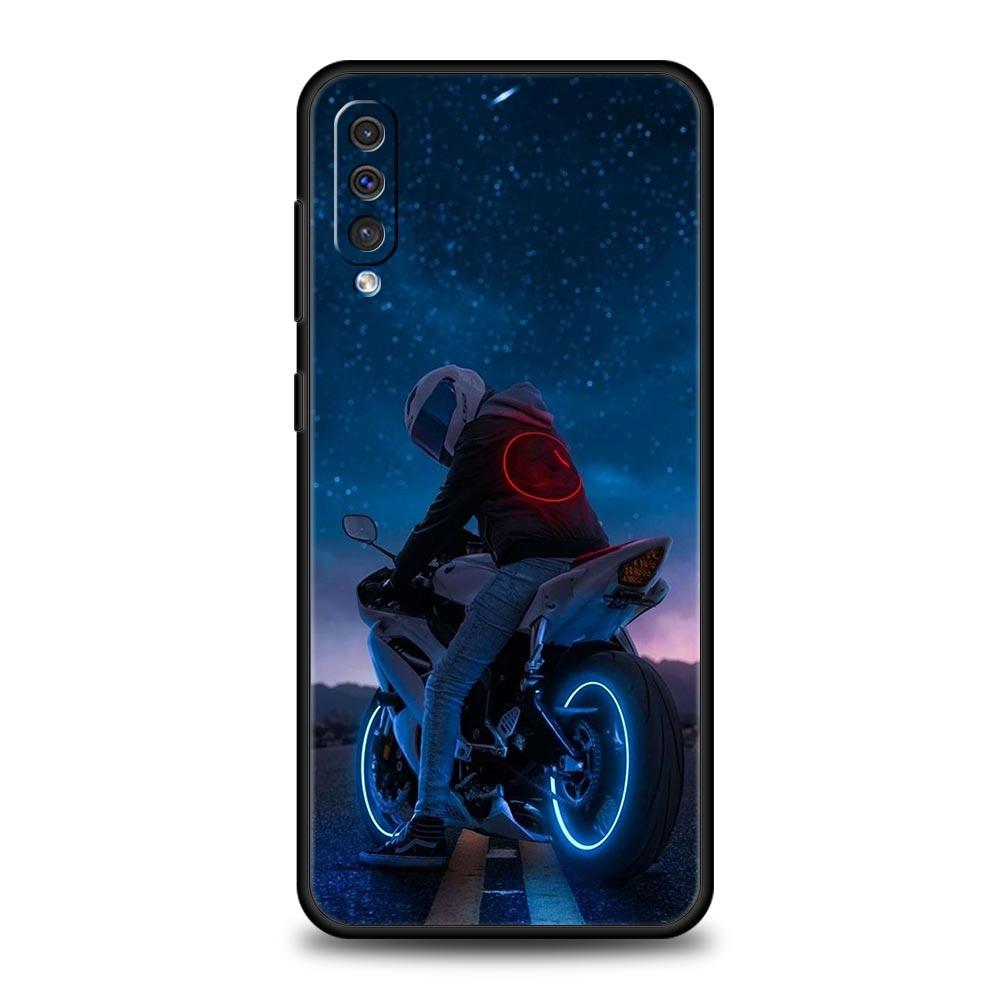 Чехол для телефона Мото Кросс Мотоцикл Спорт Для Samsung A56 A36 A26 A34 A17 A16 A06 A14 A12 A54 A72 A22 A20e A52 A50 A40 A32