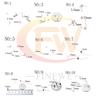 20PCS Wire Diameter 0.3mm Micro Mini  304 Stainless Stee Torsion Spring  For Jewelry