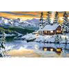 5D DIY Алмазная картина Набор для вышивки крестом Картина Подарки Красивый снежный пейзаж Алмазная вышивка