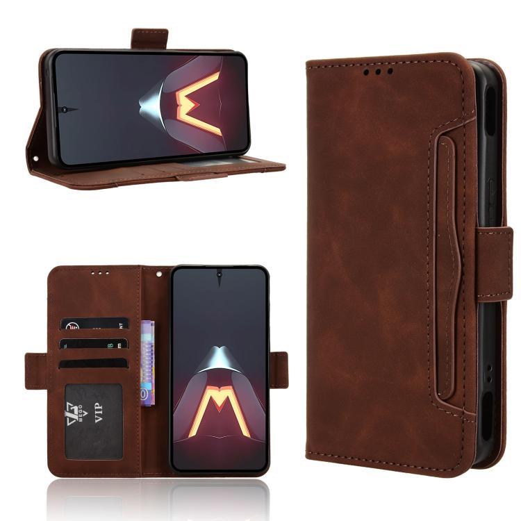 Skin Feel Calf Texture Card Slots Leather Phone Case