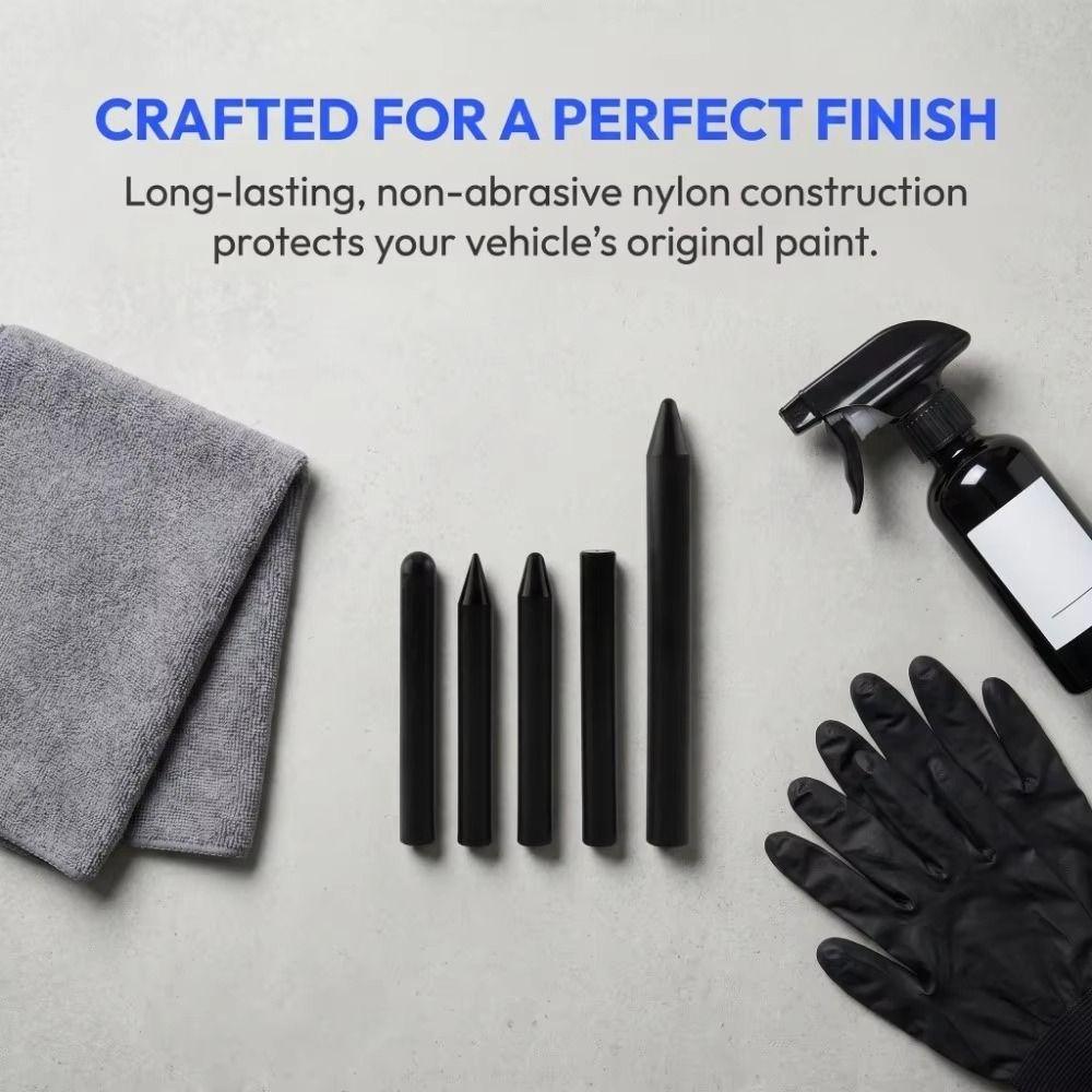 White Dent Repair Kit Durable Dent Removal Tool Leveling Pens Tap Down Tools Car Dent Removal