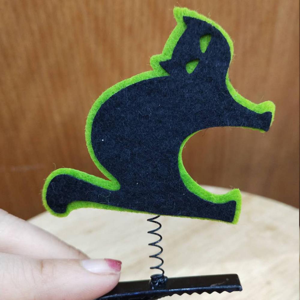 Заколка для волос на Хэллоуин, тыква, привидение, череп, пряжка, головной убор, праздничные предметы, реквизит для выпускного вечера, небольшие подарки