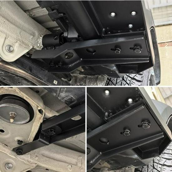 Jimny Модели 18-26 Круглые Отверстия Педали Ног Внедорожные Боковые Пороги для 3-Дверных