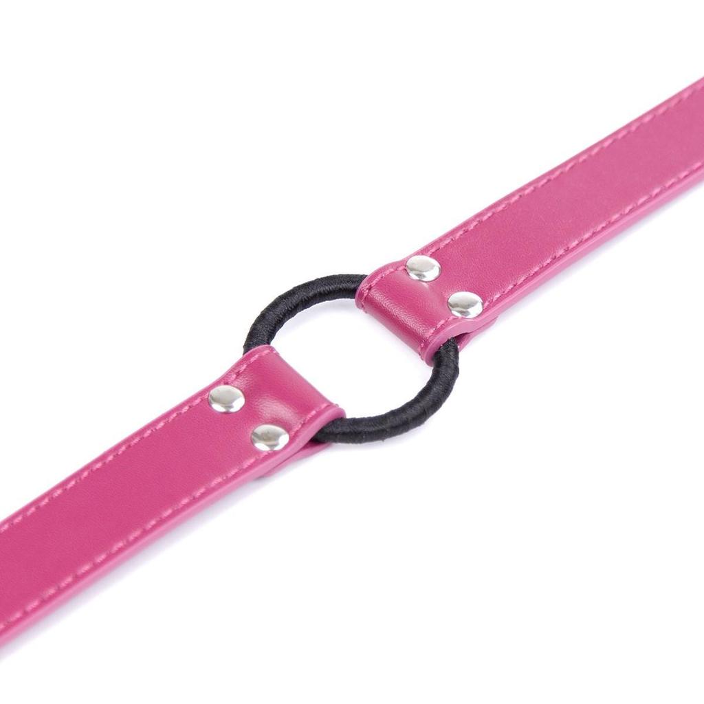 VaHppy O-Ring Gag 63cm 65g 4.8cm PU 3Colors SM BDSM Bondage Sex Toys Couple Games Oral Sex Deep Throat Forced Open Mouth Flirtin