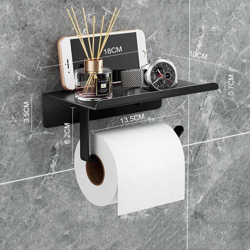 Нержавеющая сталь держатель для туалетной бумаги, рулона санитарной бумаги, многофункциональная полка для мобильного телефона, стойка для хранения дома