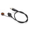 Водонепроницаемый USB-разъем IP68 TYPEC Female USB3.0 Male с кабельным гнездом E10TPCBFF U3AM(0,5 метра )