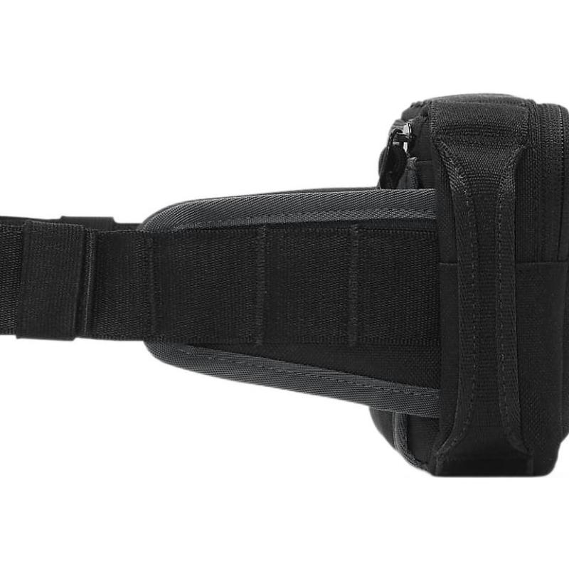 Nike Полиэстеровая сумка через плечо на одно плечо, сумка-слинг, поясная сумка, унисекс, черная, повседневная, DR6127-010