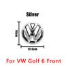 Hub Caps 1Pcs 135mm 110mm VW Golf 6 MK6 For Volkswagen Golf6 2009-2012 Car Rear Trunk Lid Front Grill Emblem Trunk Auto Badge Ac