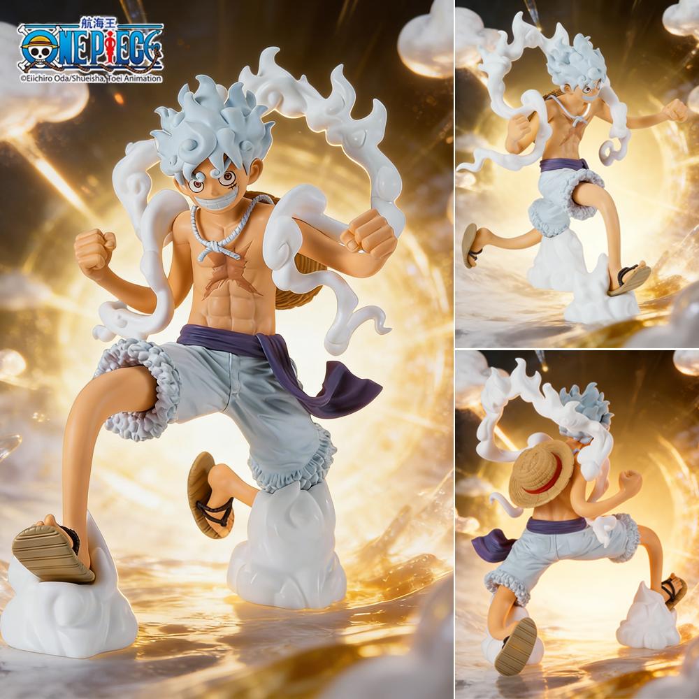 1 шт. Официально One Piece Луффи Гир 5 (Форма Бога Солнца Ника) Фигурка - Декоративная коллекционная фигурка, идеально подходящая для праздничного подарка