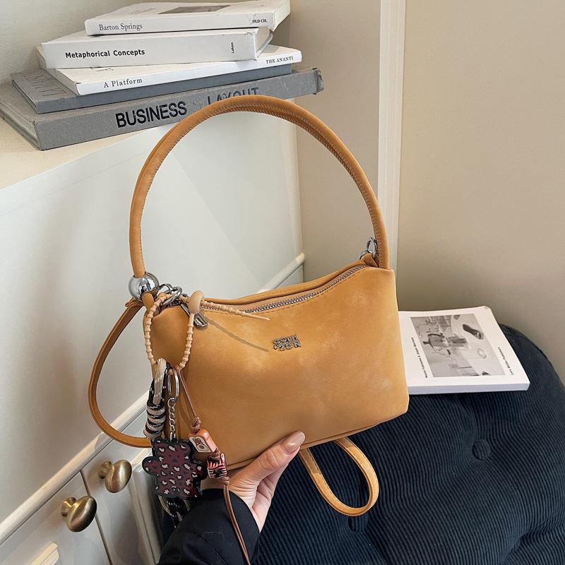 Женская сумка 2025 новая трендовая нишевая сумка на плечо класса люкс популярная ретро сумка-мессенджер сумка-ведро