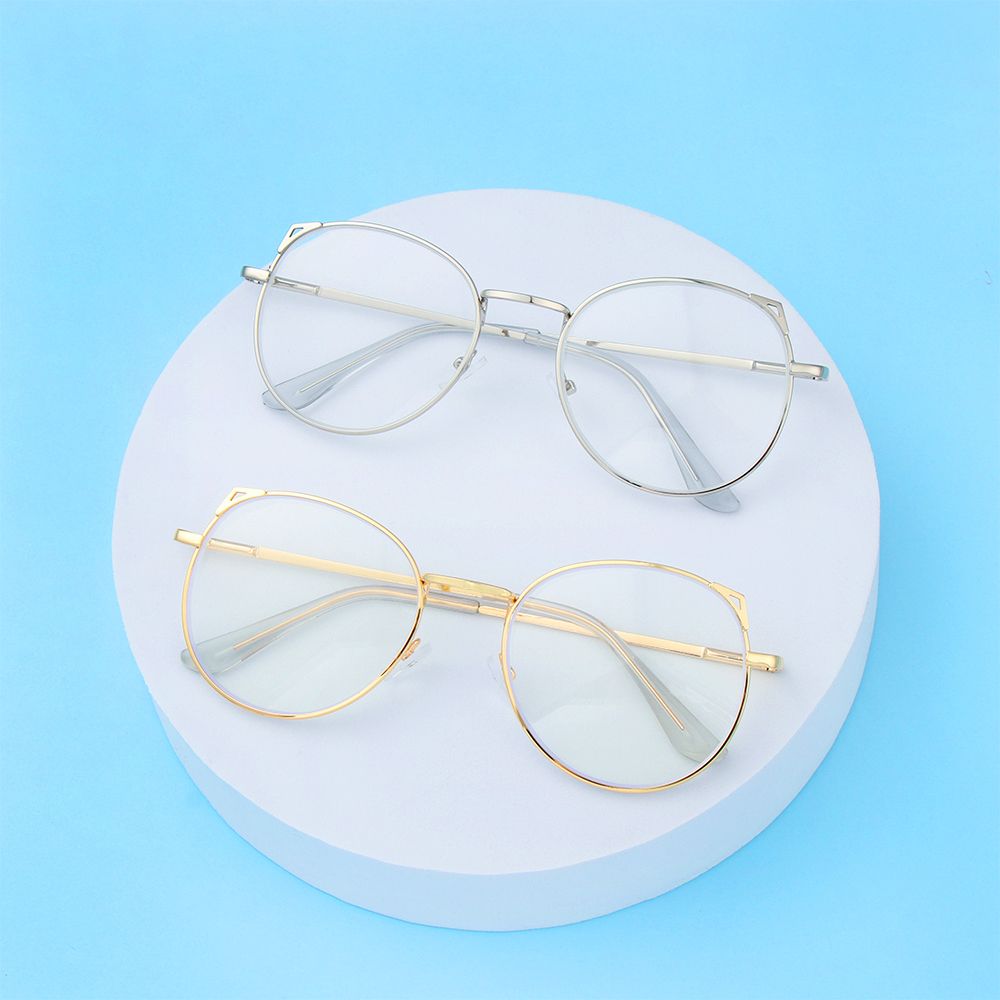 Protection Portable Cat Ears Eyeglasses Ultra Light Frame Computer Goggles Anti-Blue Light Glasses