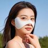 Summer Silk Sunscreen Mask Breathable Face Cover Elastic Sunscreen Face Scarf  Outdoor