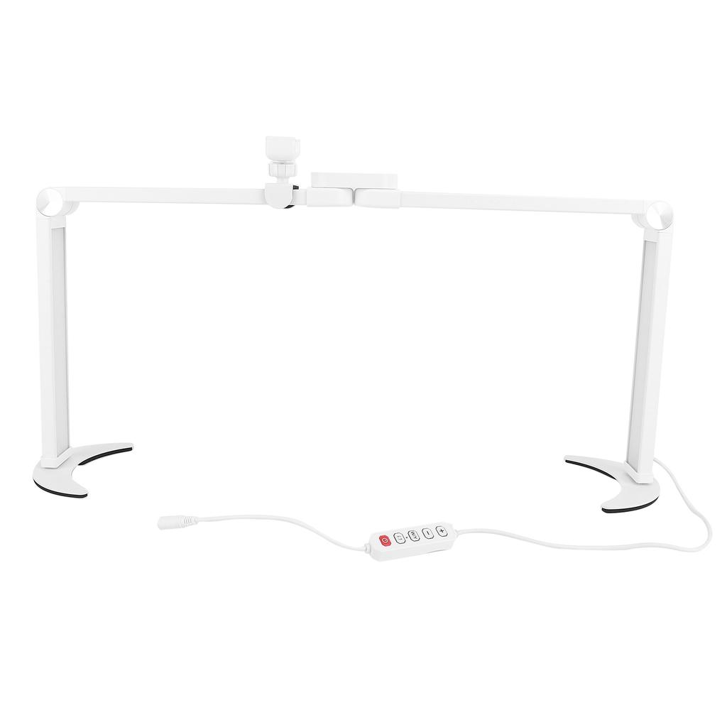 Складная лампа для маникюра Nail Tech Lamp 3200K to 5600K с регулировкой яркости LED 2000LM 35W Настольная лампа для маникюра и наращивания ресниц