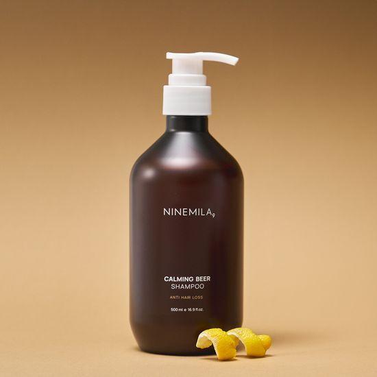 NINEMILA Успокаивающий шампунь от выпадения волос с пивными дрожжами 500 мл