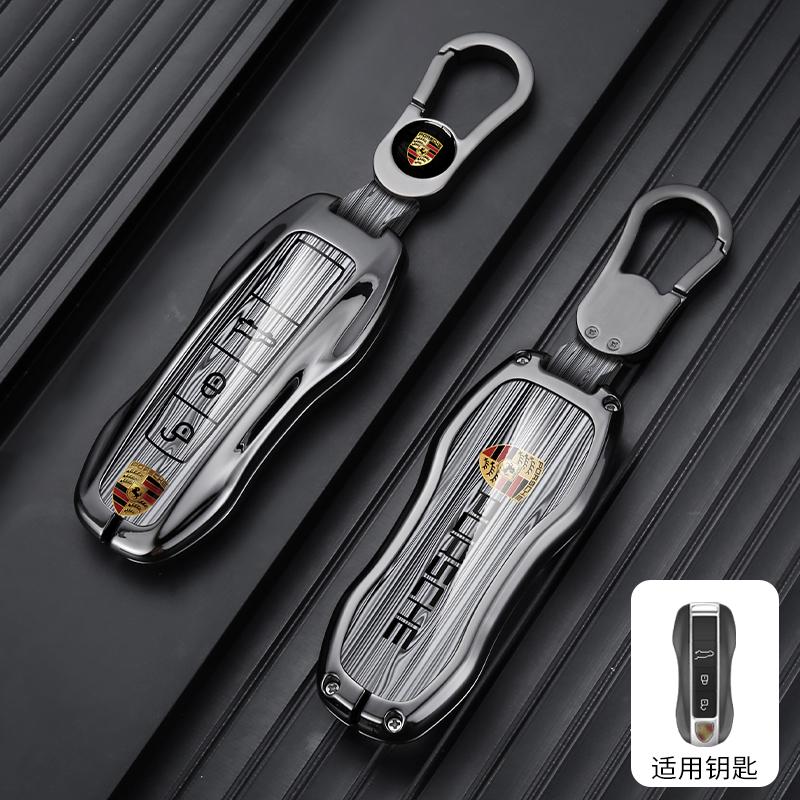 Car Smart Key Case Cover Shell For Porsche Panamera Spyder Carrera Macan Cayman Cayenne 911 970 981 991 Keyless Auto Accessories