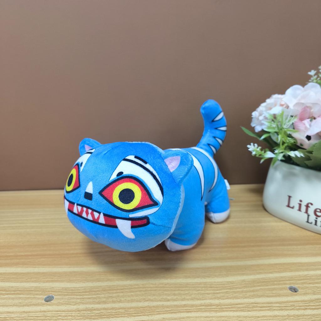 Demon Hunters Tiger Plush Toy Demon Hunters Kpop Accessories Toy Tiger Plushie Doll Demon Hunters Merch Birthday Gift