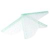 2Pcs Water Splash Bathtub Edge Guard Self-Adhesive Shower Bath Corner Guard Splashing Transparent Bathtub Water Baffle